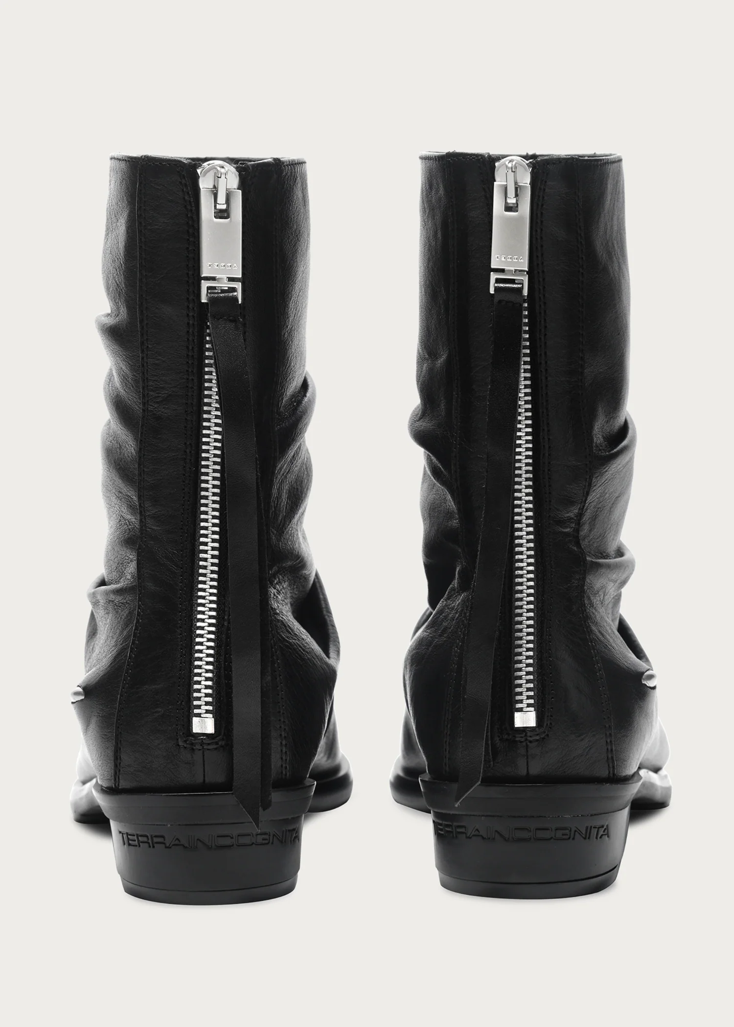 Ankle boots Ruched Full-Grain Horsehide - Image 12