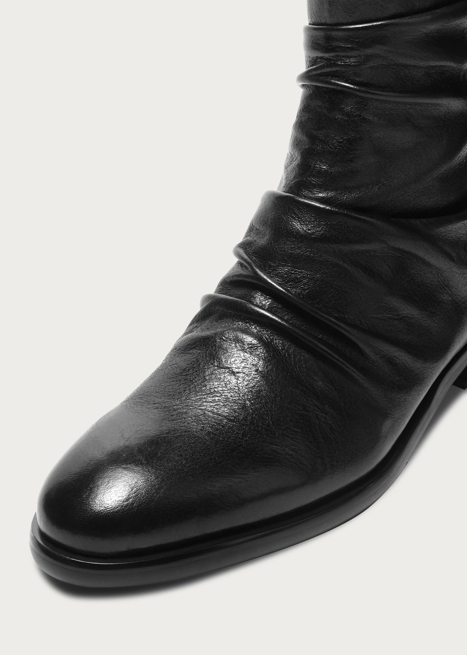 Ankle boots Ruched Full-Grain Horsehide - Image 7