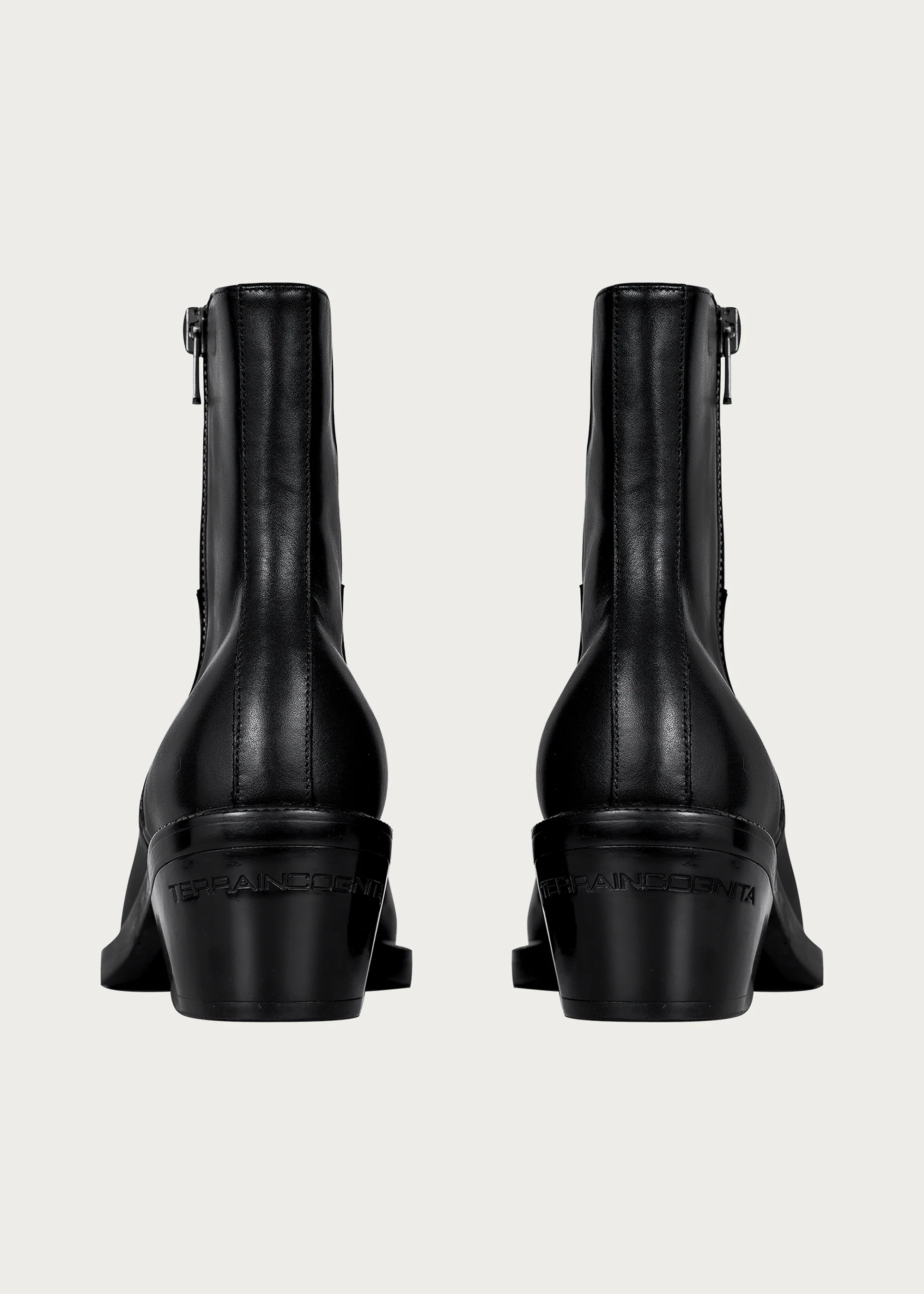 Ankle boots Square-toe Black - Image 6