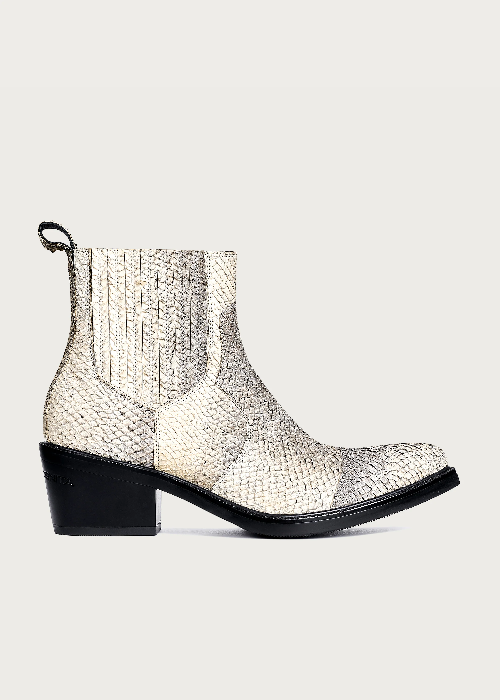 Chelsea boots Pointed-toe Fishskin snake-effect - Image 4