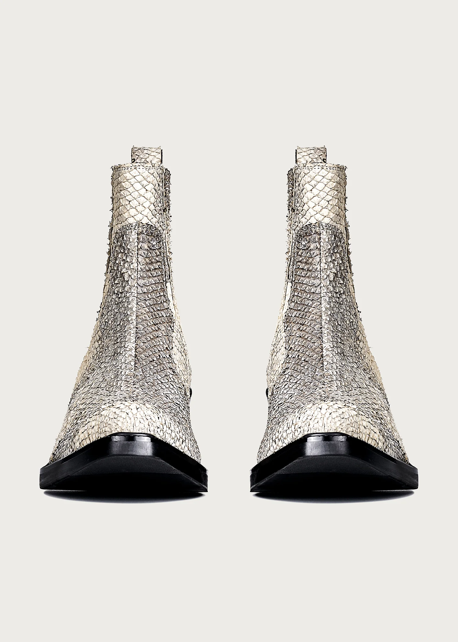Chelsea boots Pointed-toe Fishskin snake-effect - Image 8