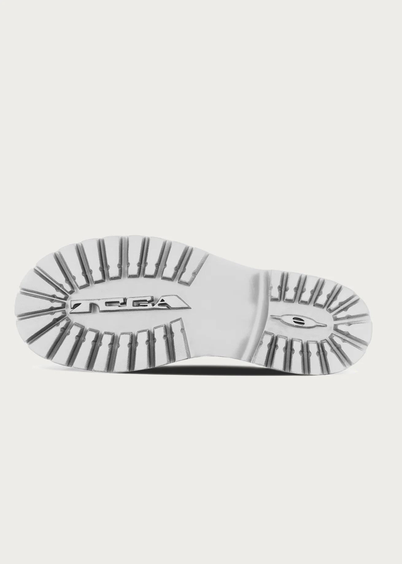 Derby shoes Round toe Matte dirty white - Image 5