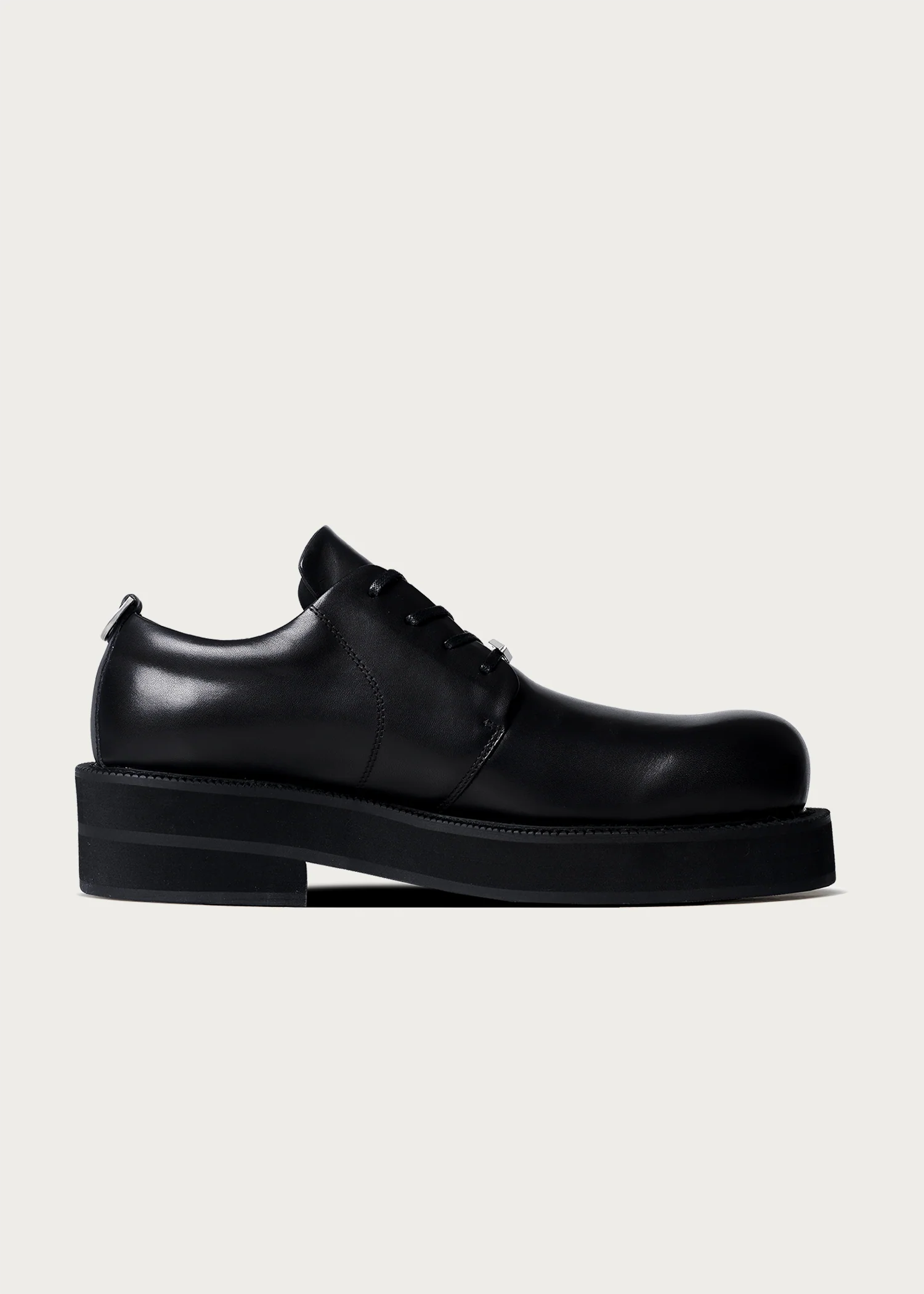 Derby shoes thick-soled Black - Image 4