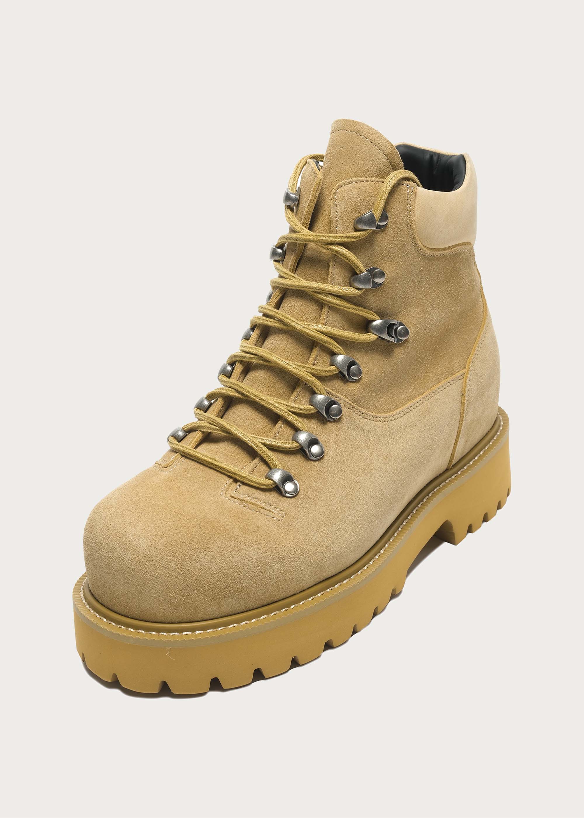 Hiking Work Style Fashion boots Khaki - Image 3