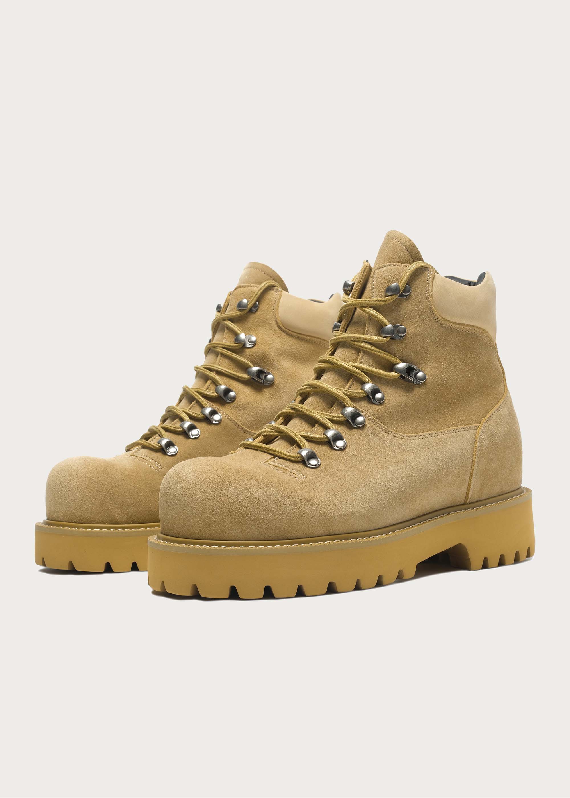 Hiking Work Style Fashion boots Khaki - Image 4