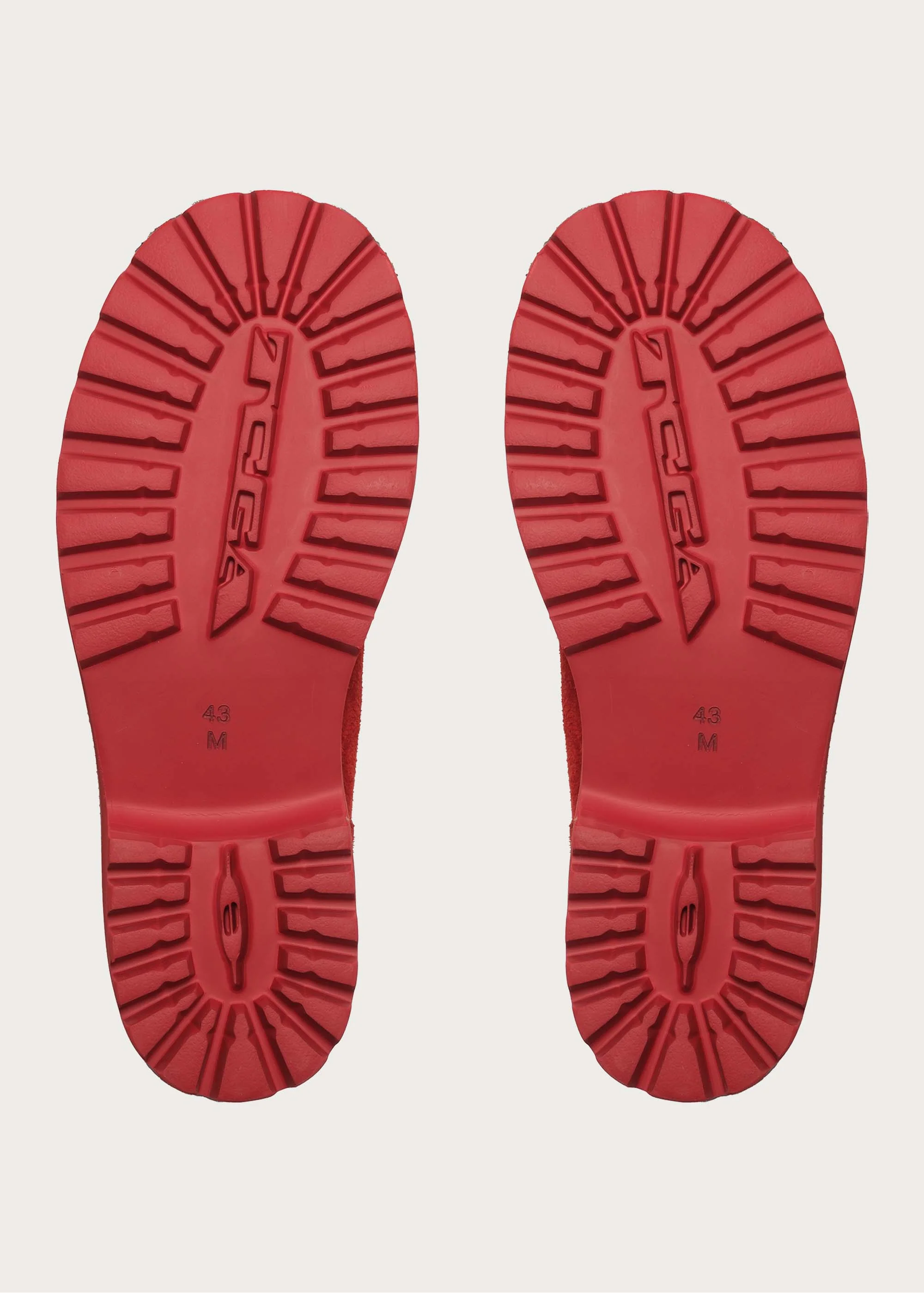 【Pre-sale: 10-45 days】Hiking Work Style Fashion boots Red - Image 9