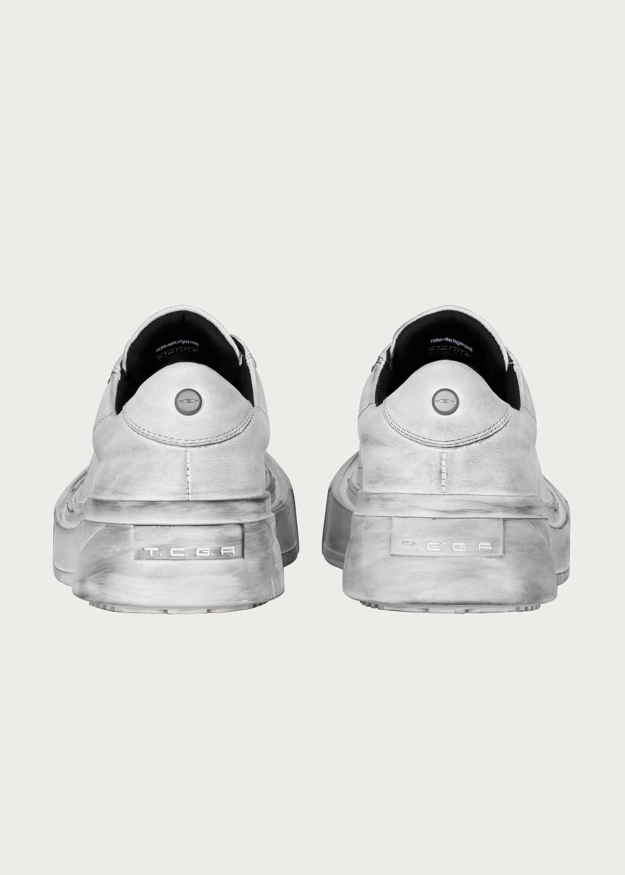 Lake moon skateboard shoes Dirty white - Image 9
