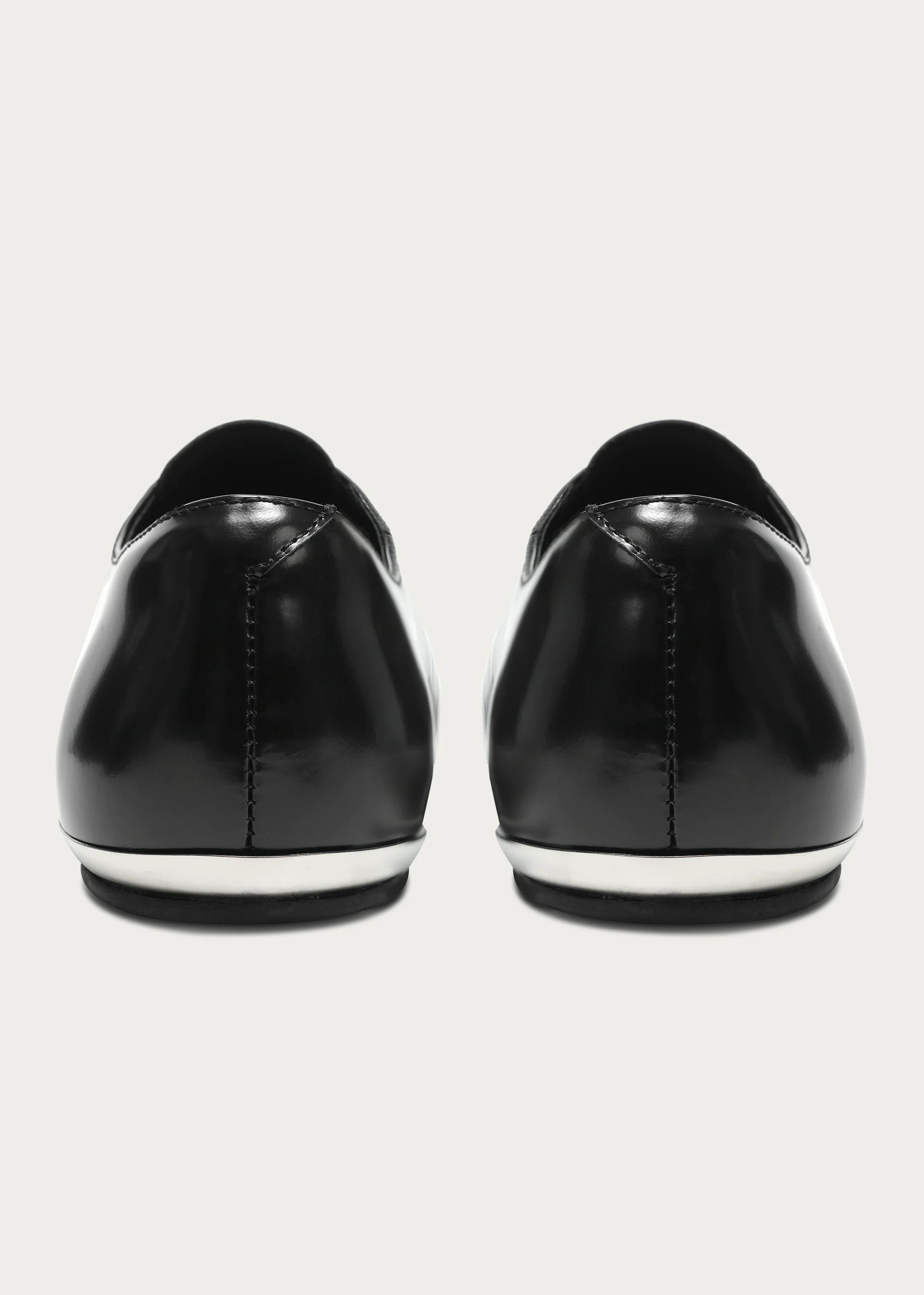 Leather shoes Thin-soled Black - Image 6