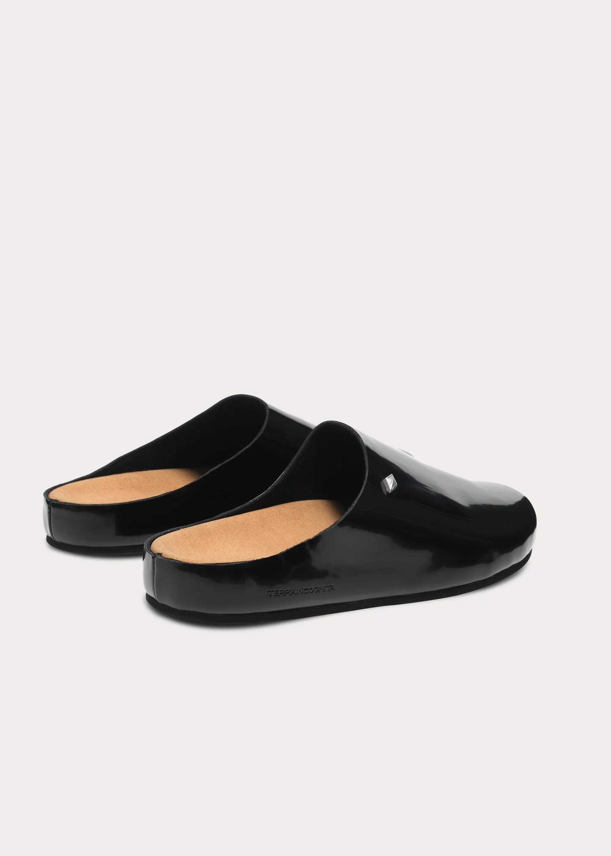 Clogs"Star emblem3.0"Glossy-black - Image 6