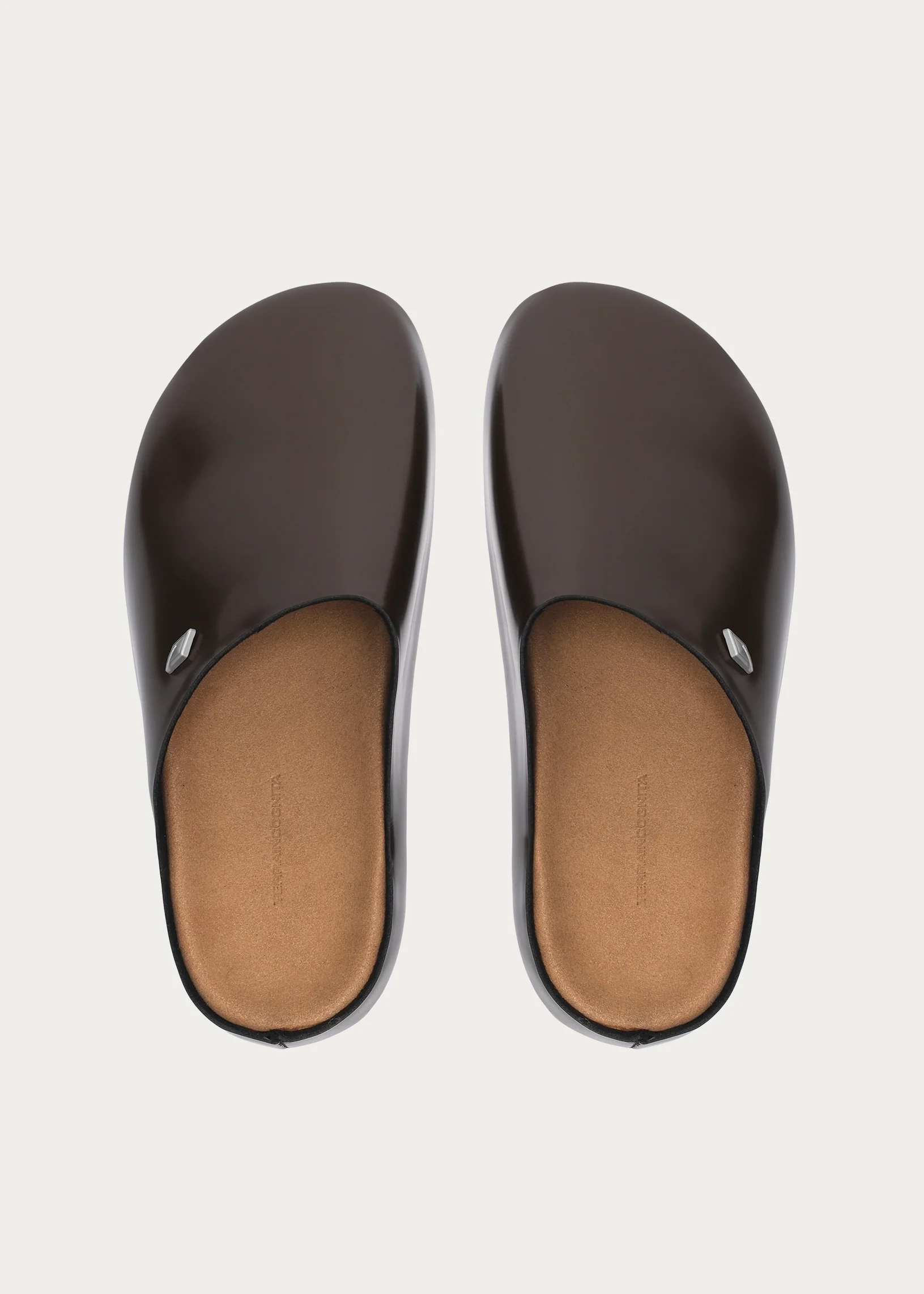 Clogs"Star emblem3.0"Glossy-brown - Image 10