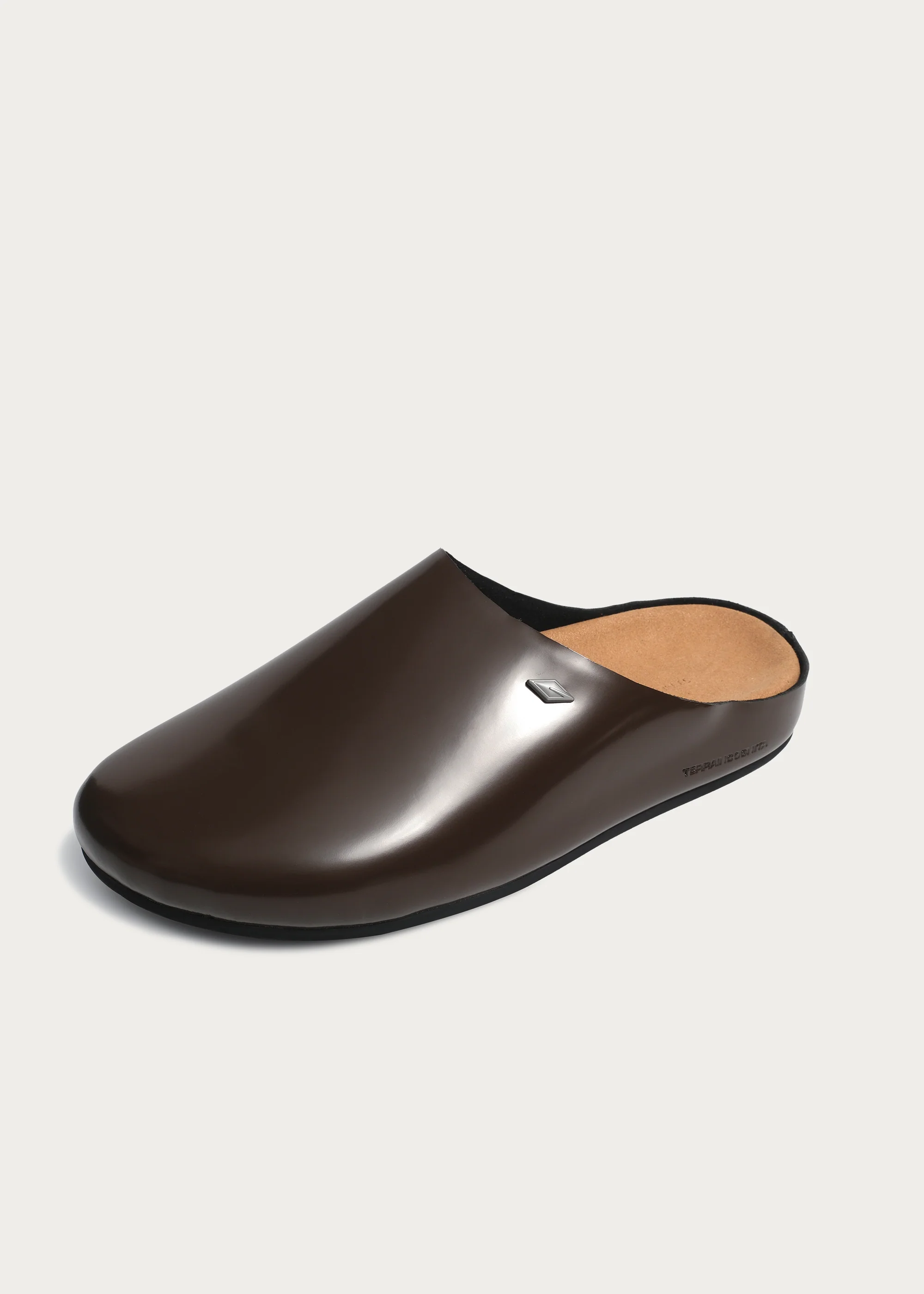 Clogs"Star emblem3.0"Glossy-brown - Image 6
