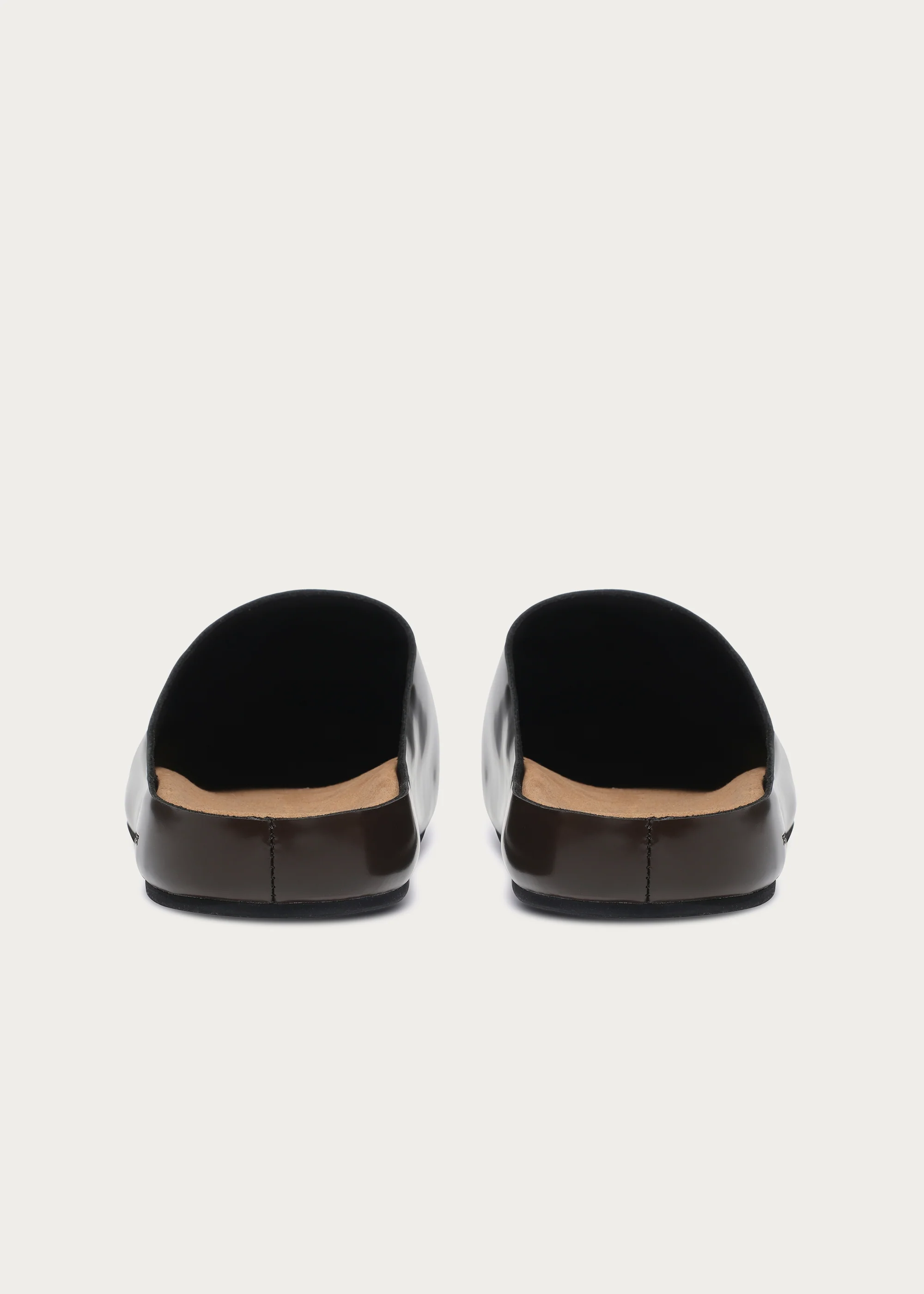 Clogs"Star emblem3.0"Glossy-brown - Image 9