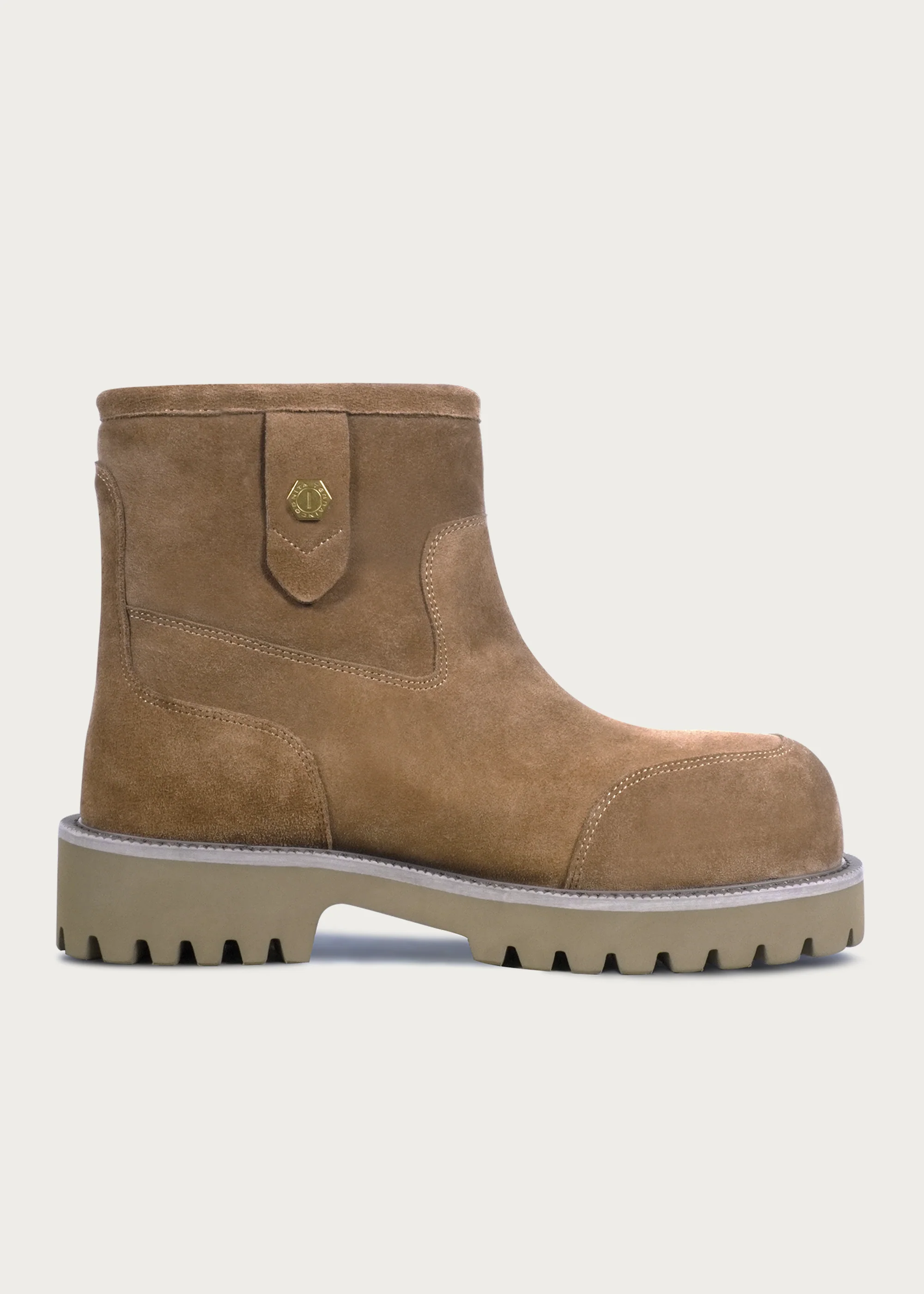 Snow boots Fleece Mid-top Light coffee-brown - Image 6