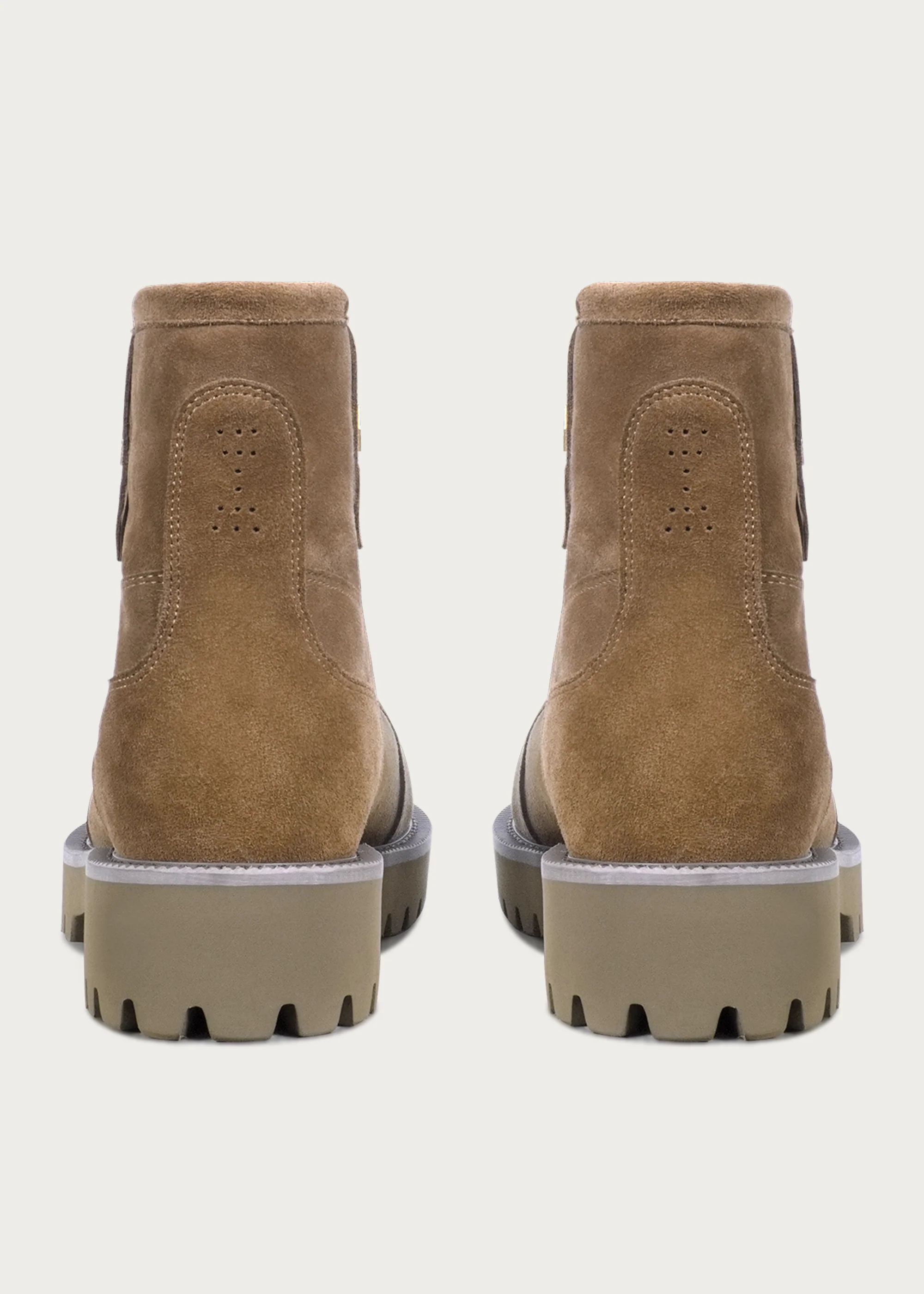 Snow boots Fleece Mid-top Light coffee-brown - Image 9