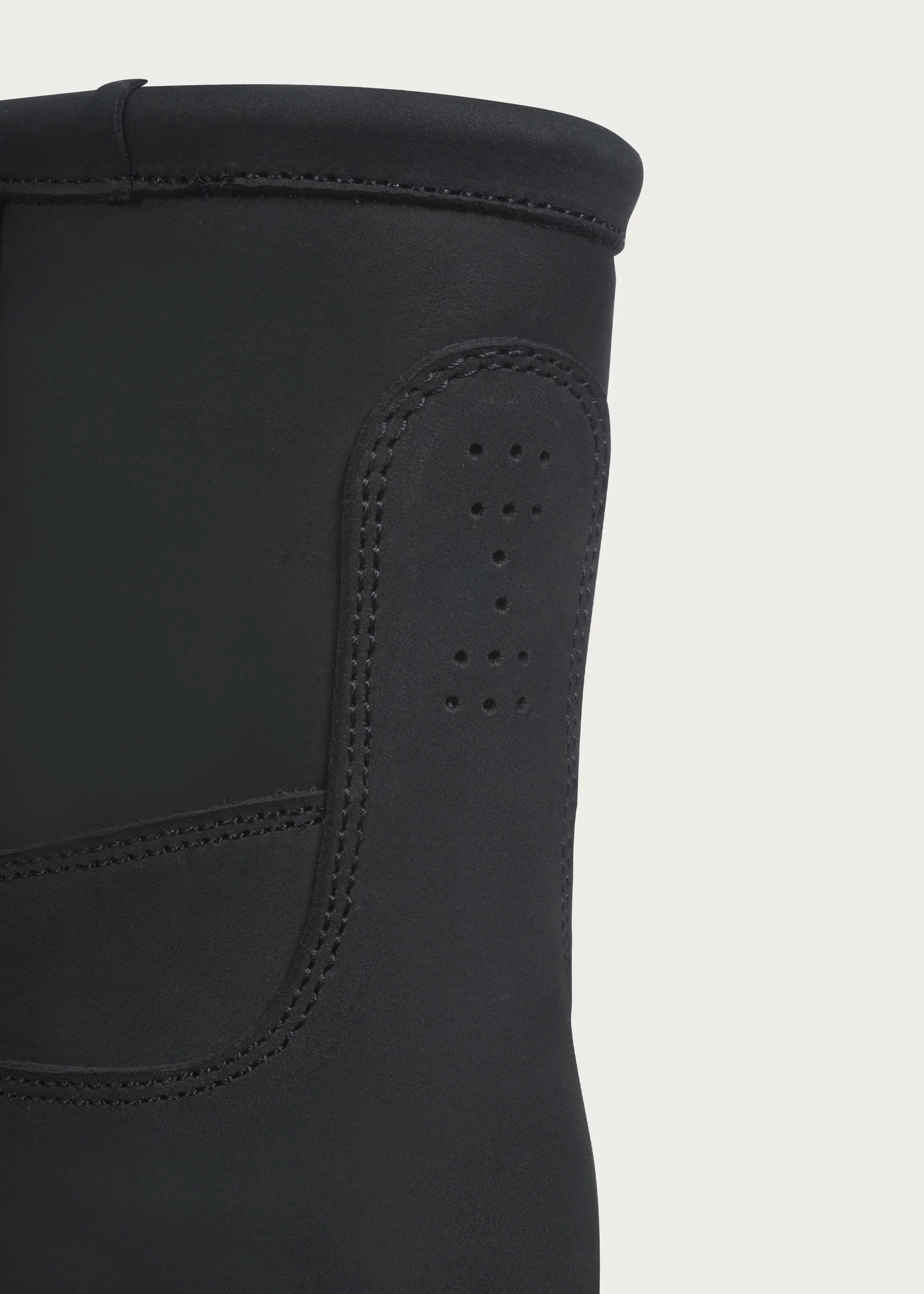 Snow boots Fleece Mid-top Matte black - Image 10