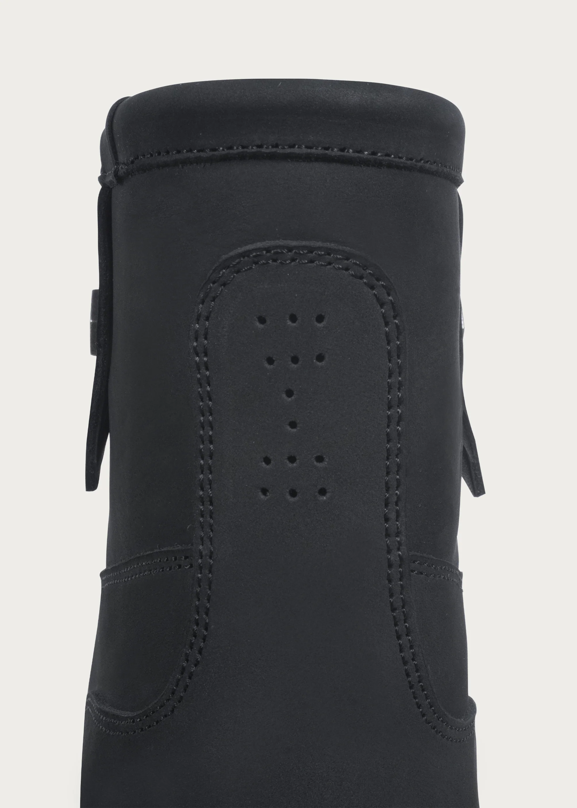Snow boots Fleece Mid-top Matte black - Image 8