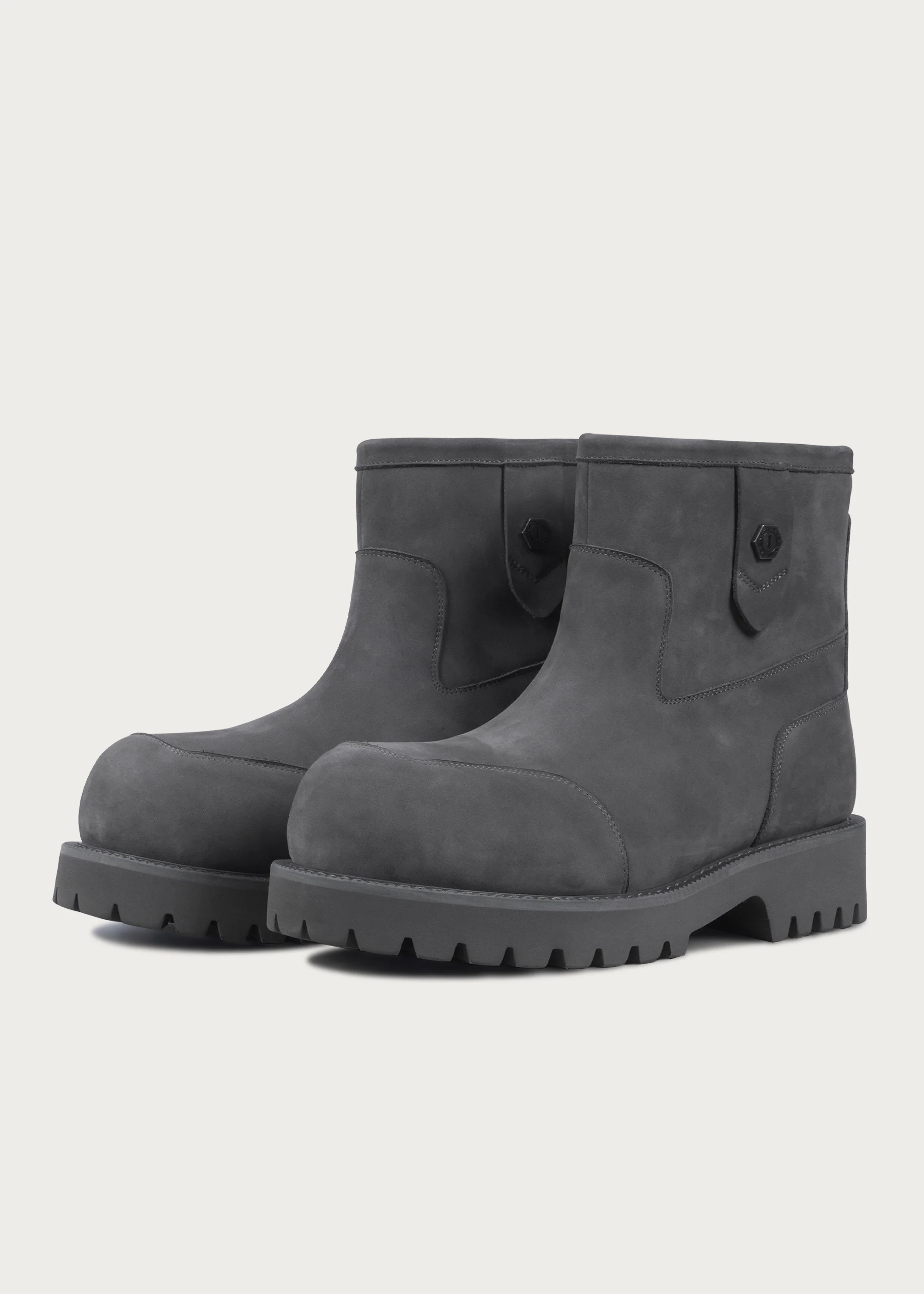 Snow boots Fleece Mid-top Misty gray - Image 3