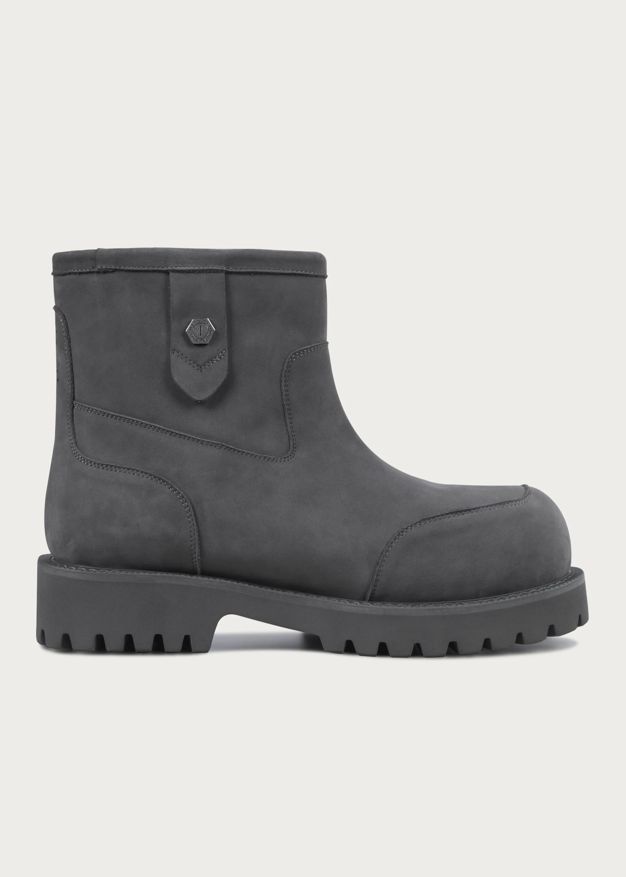 Snow boots Fleece Mid-top Misty gray - Image 4
