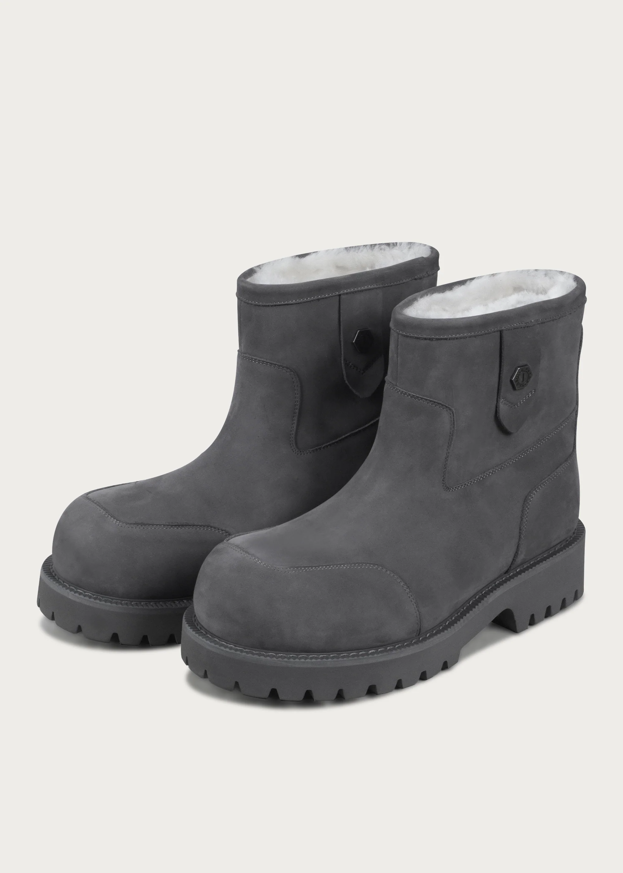 Snow boots Fleece Mid-top Misty gray - Image 5