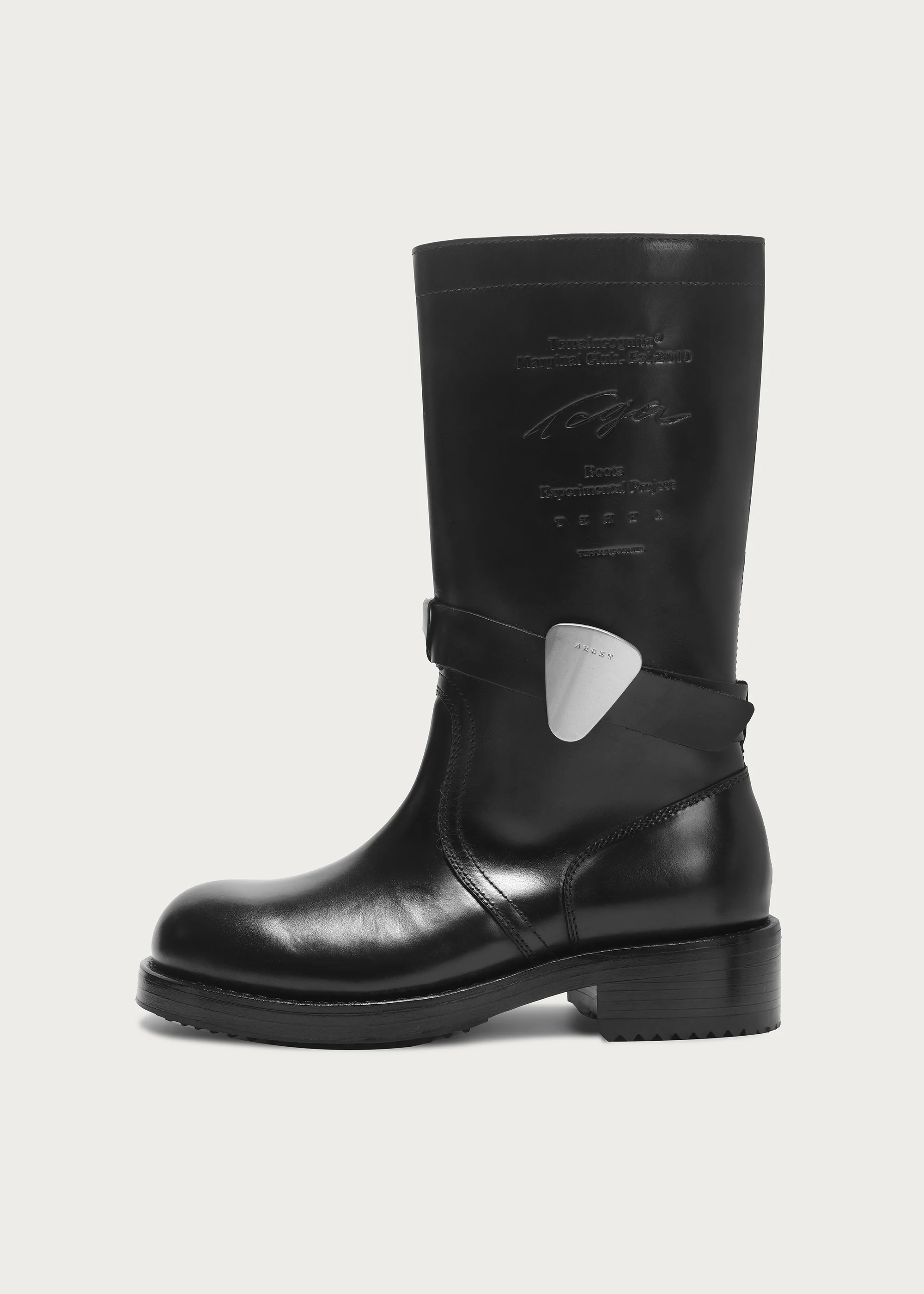 Tall boots Round-toe Guitar-pick - Image 4