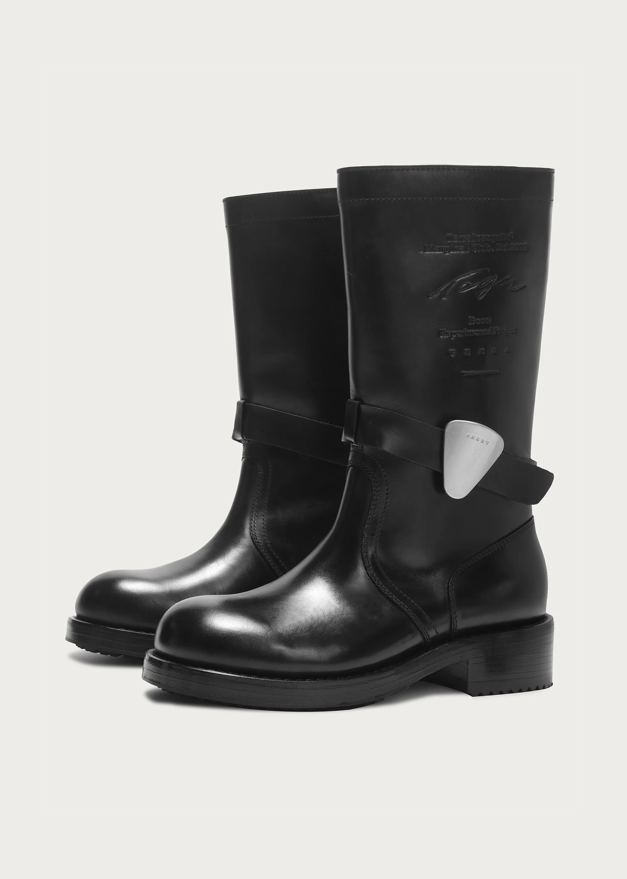 Tall boots Round-toe Guitar-pick - Image 5