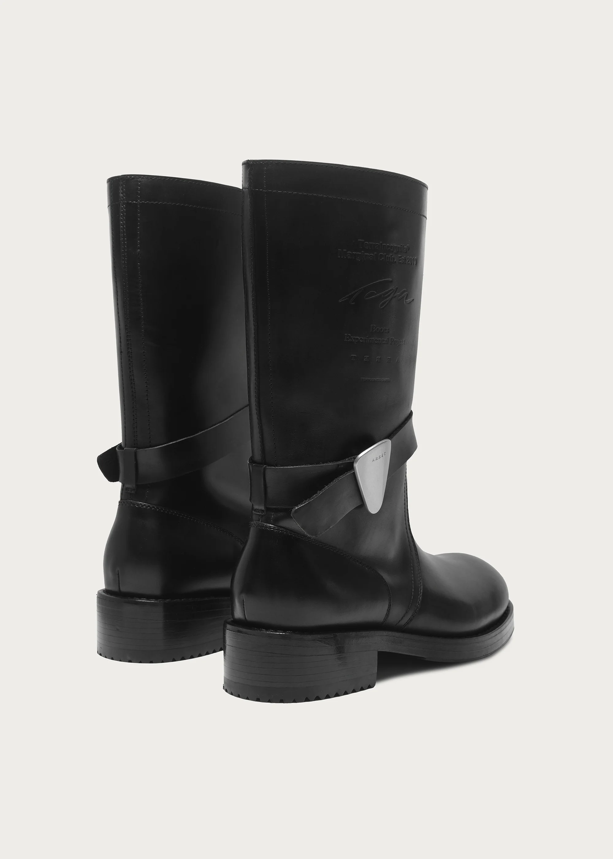 Tall boots Round-toe Guitar-pick - Image 6