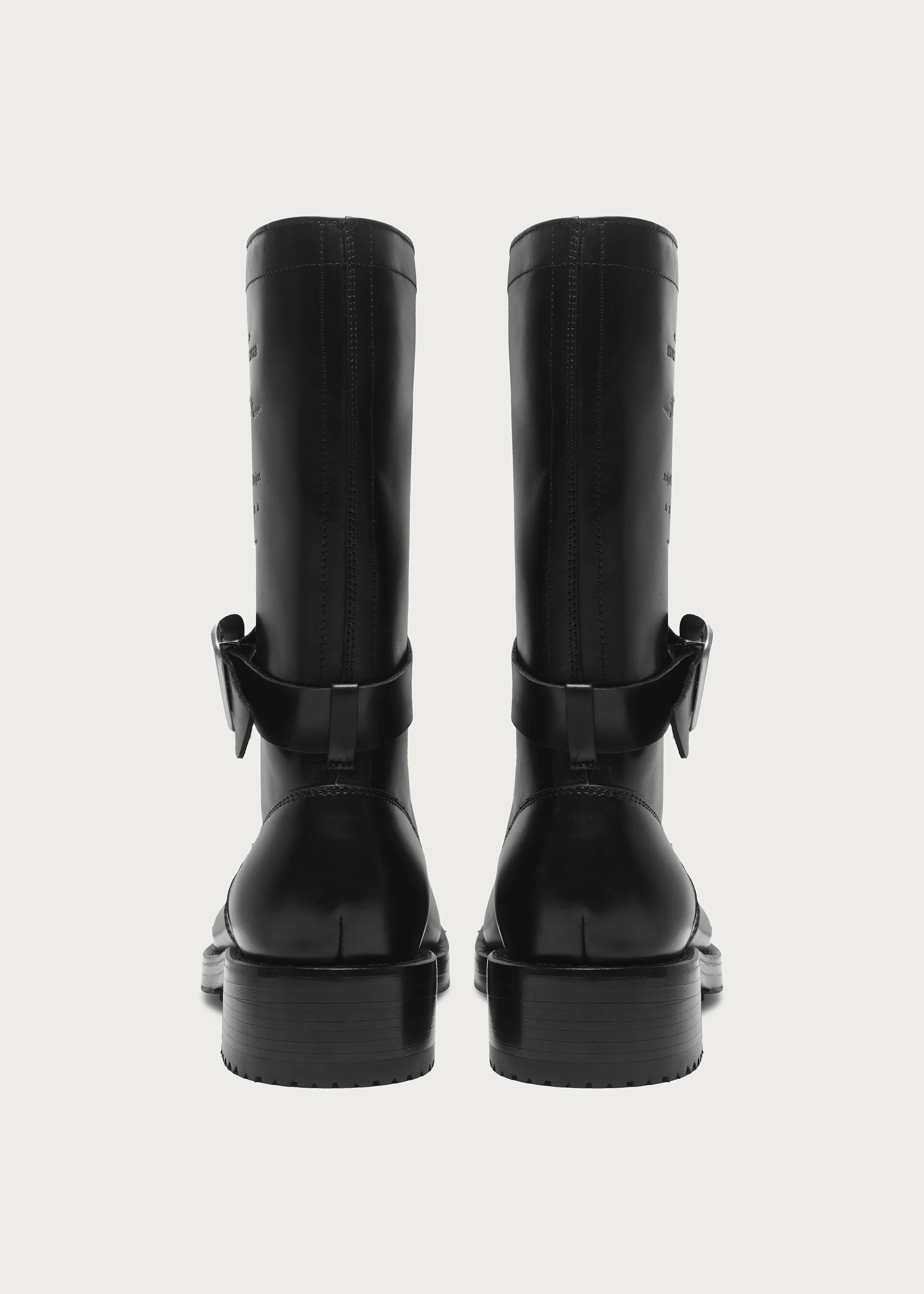 Tall boots Round-toe Guitar-pick - Image 8