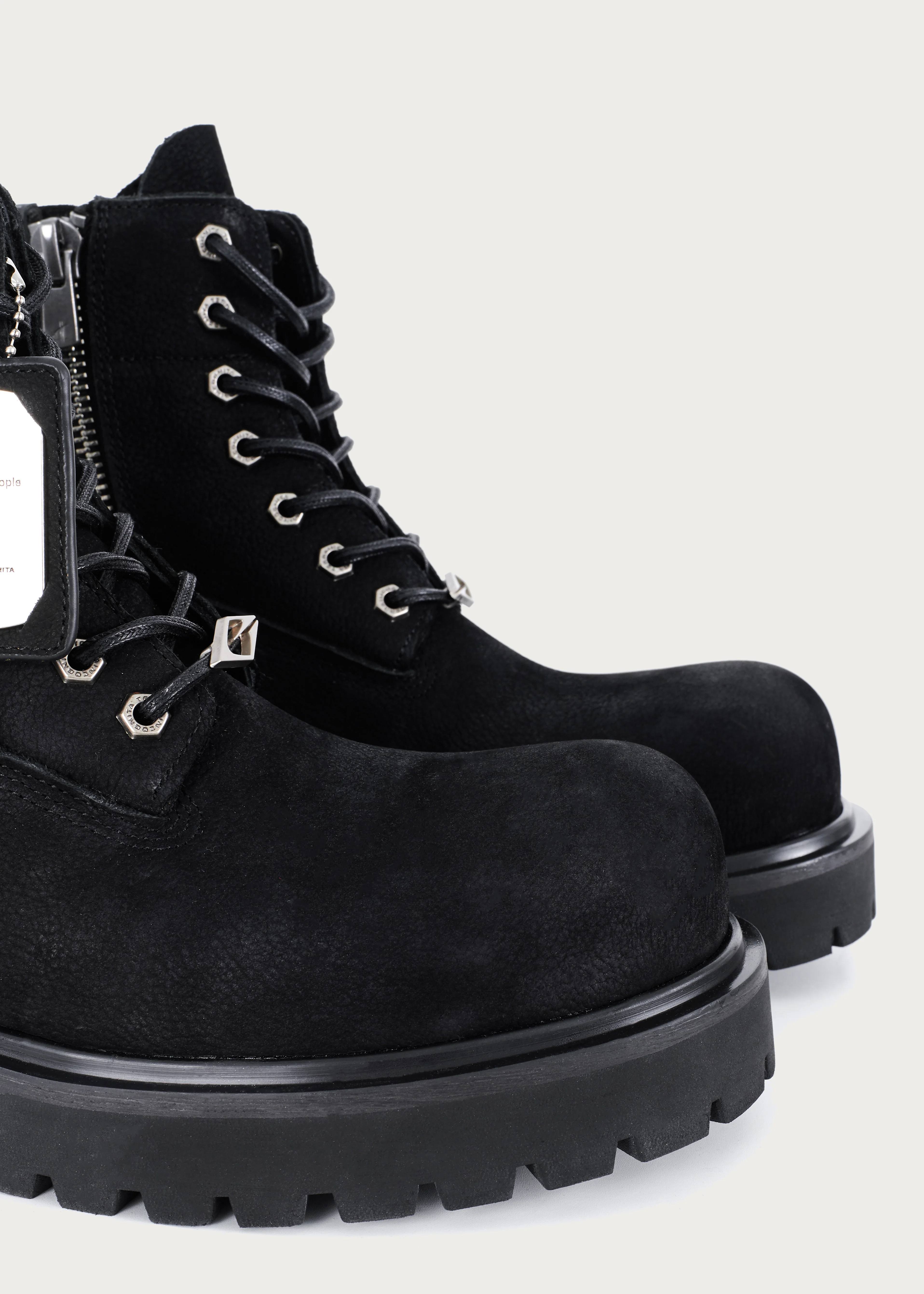 Workwear Cowhide boots Black - Image 12