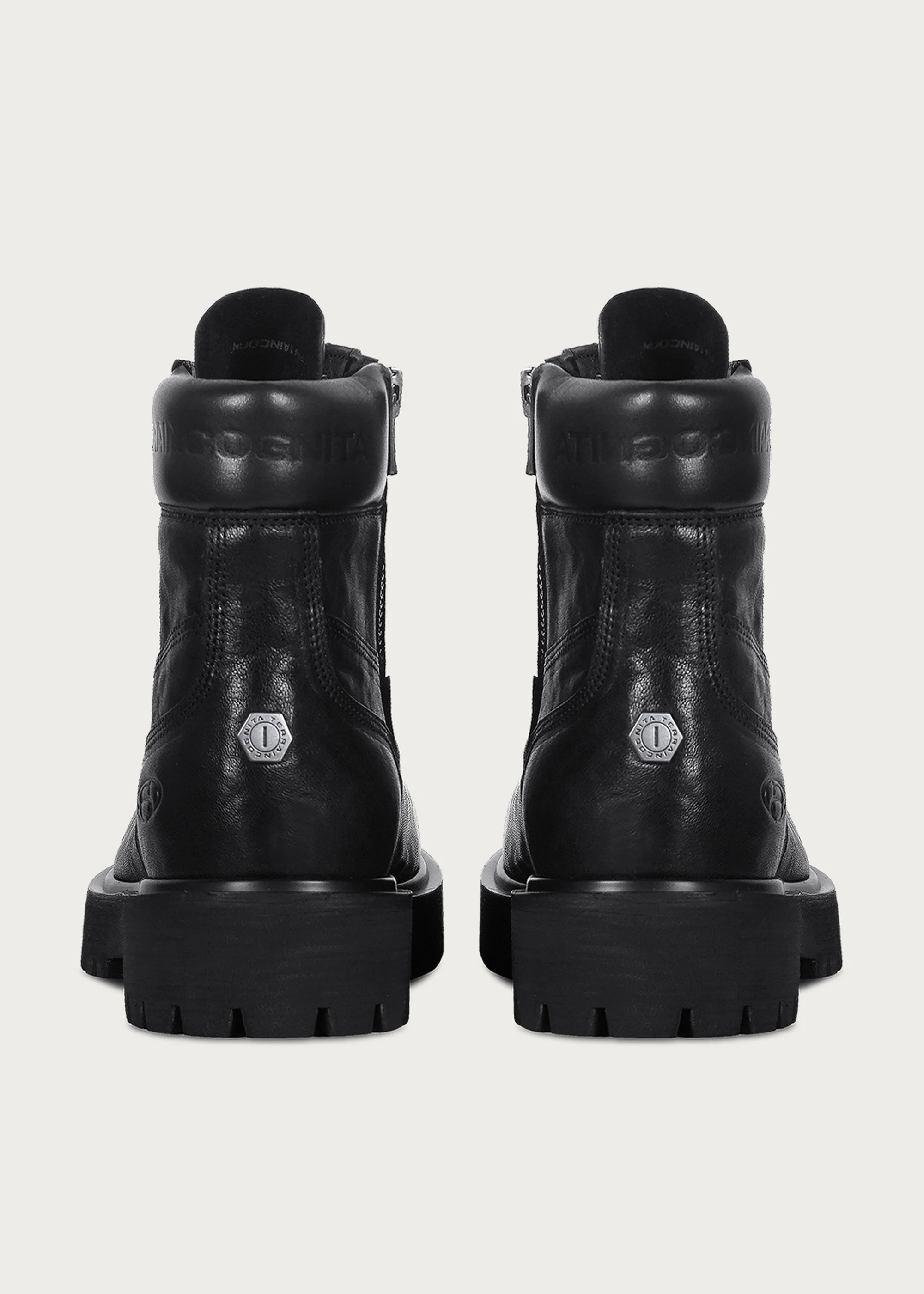 Workwear horsehide boots Black - Image 6