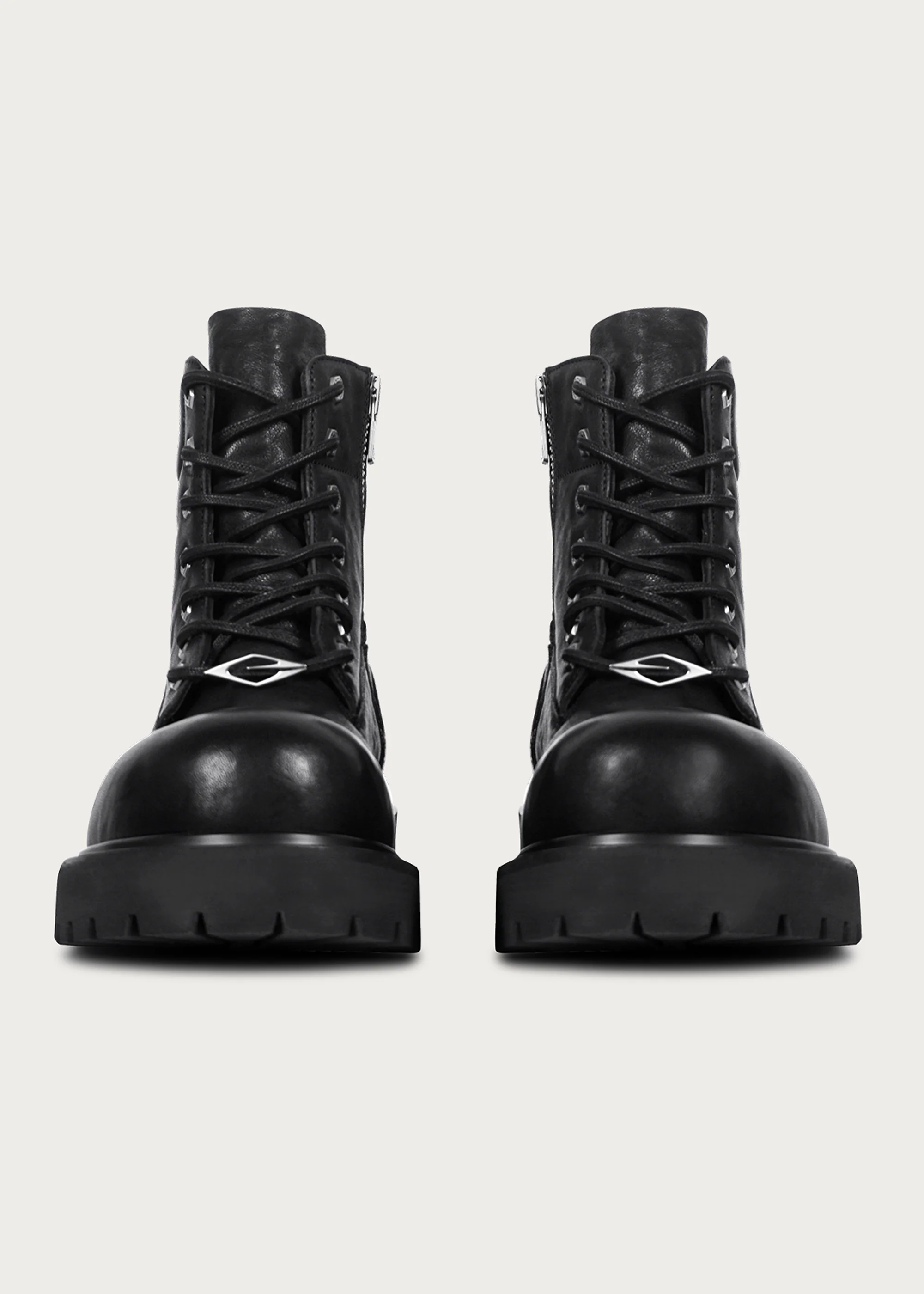 Workwear horsehide boots Black - Image 8