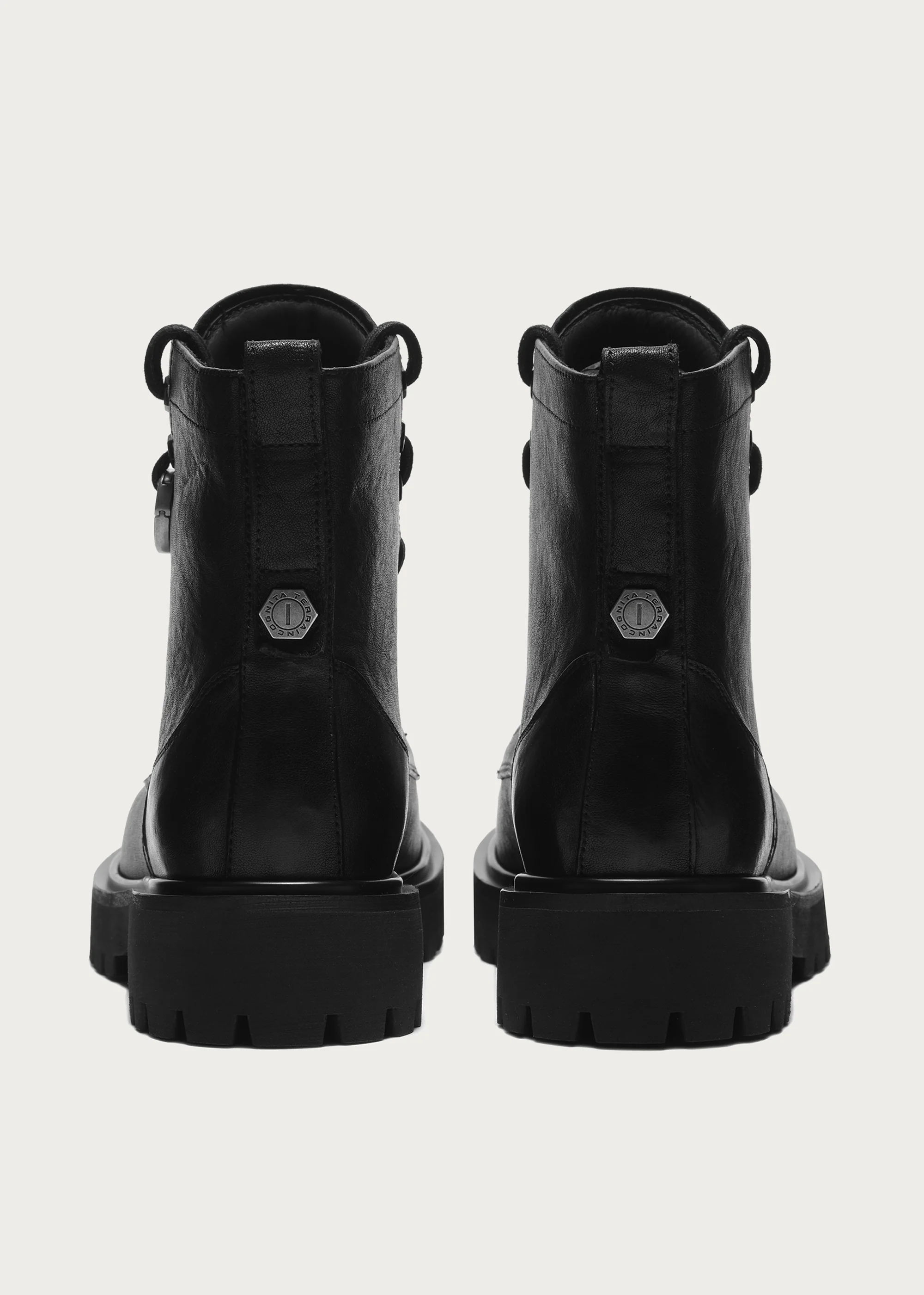 Workwear horsehide Zipper boots Black - Image 6