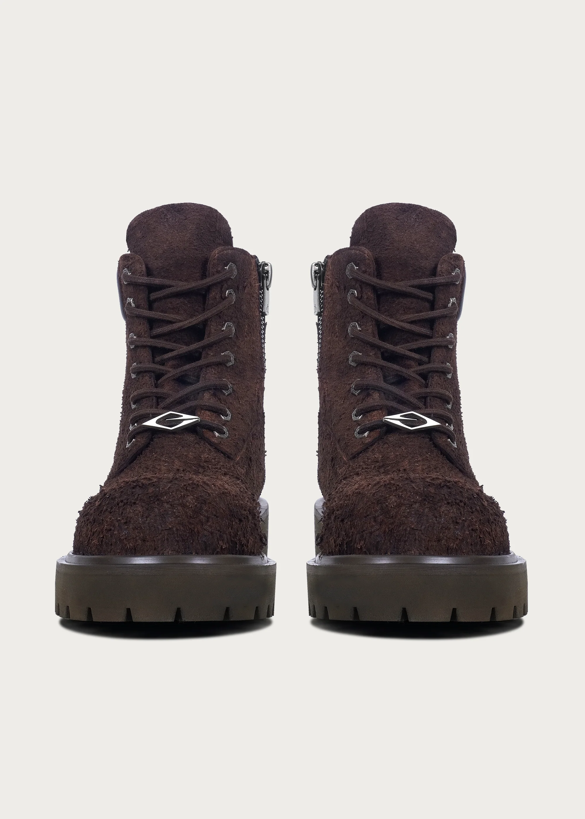 Workwear Suede leather boots Brownish red - Image 6