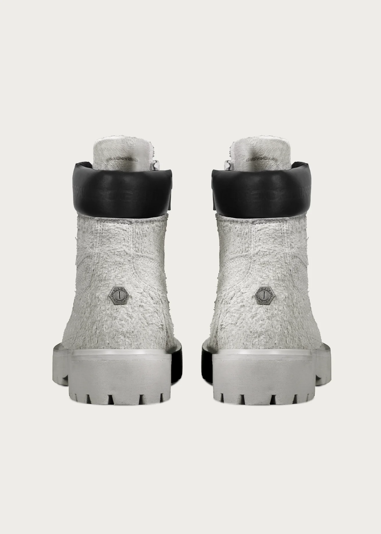Workwear Suede leather boots Cloud gray - Image 5